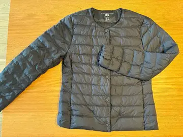 울트라 라이트 다운 컴팩트 자켓 블랙 S