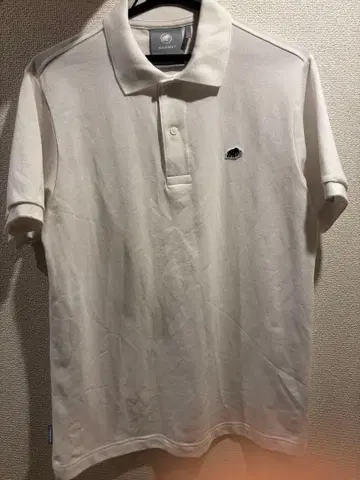 MAMMUT 화이트 피케 셔츠 XL 사이즈