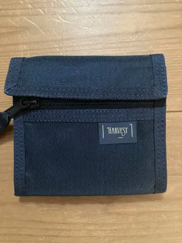 [ HARVEST LABEL ] 접이식 지갑 네이비