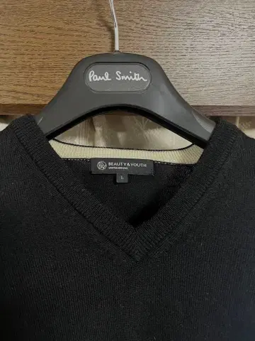 유나이티드 애로우즈 BEAUTY&YOUTH V넥 니트 L