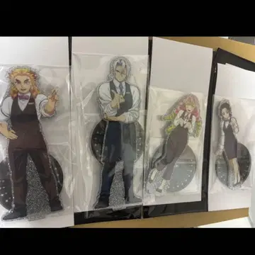 목테일 아크릴 스탠드 4개 세트