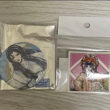 마크로스 F 프론티어 캔뱃지 스티커 알토 셰릴 교토 남좌