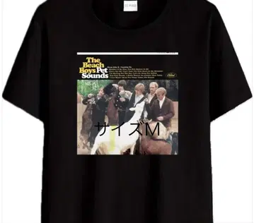 비치 보이즈 Pet Sounds 티셔츠 M 사이즈 미사용 새상품