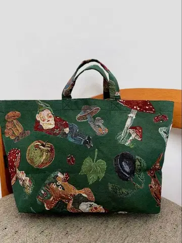 [ 새상품 ] 토트백 mushroom 나탈리 레테 고블랑 직조