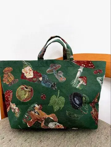 [ 새상품 ] 토트백 mushroom 나탈리 레테 고블랑 직조