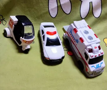 미니카 세트 (구급차, 경찰차, 배달차)