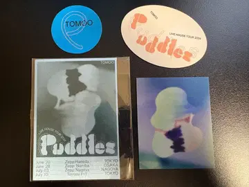 TOMOO Puddles 라이브 투어 스티커 세트 오사카 회장 한정판
