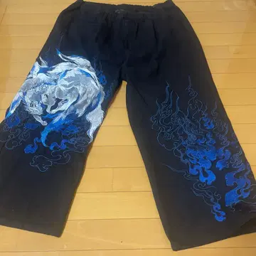 카라쿠리타마시 이키 XXL 구미 C252765 일본풍 패턴 자수