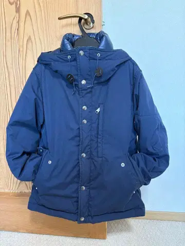THE NORTH FACE 퍼플 라벨 숏 다운 파카 M