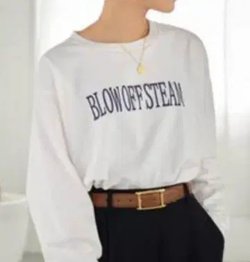 Spick and Span BLOW OFF SWEAT 긴팔 로고 T