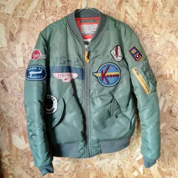 레어 AVIREX 아비렉스 MA-1 플라이트 자켓
