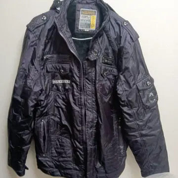 밀리터리 스타일 퍼플 자켓