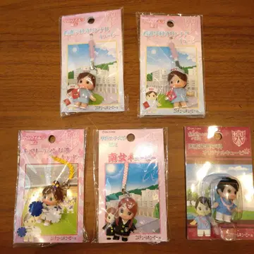 [미개봉] 발등 너비 여자대학 큐피 스트랩 4종류 5개 묶음 판매