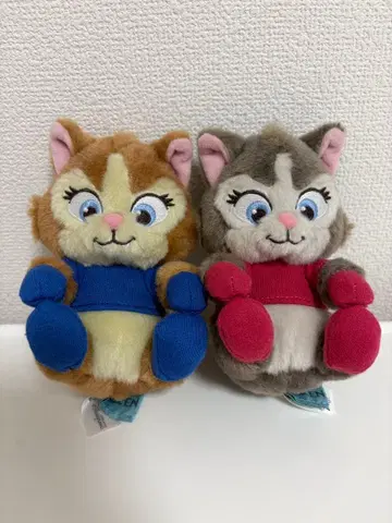 홍콩 디즈니 월드 오브 로즌 가족의 추억 고양이 봉제 인형