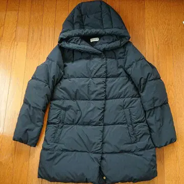 PLST 플라스테 네이비 후드 부착 다운 자켓 M 사이즈