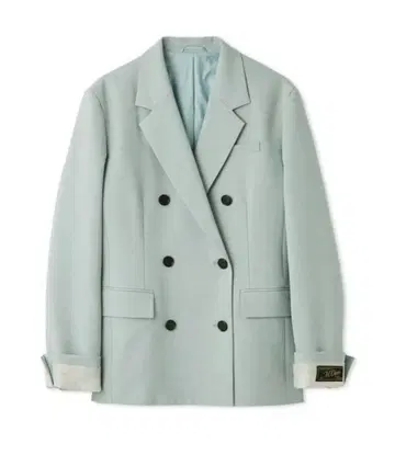 [새상품] 라이트 블루 더블 브레스트 테일러드 자켓