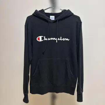 Champion 블랙 후드티