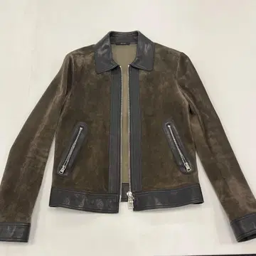 TOM FORD 블루종(스웨이드, 가죽)