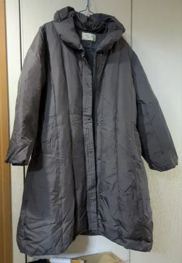 CARVEN 그레이 롱 다운 자켓 44