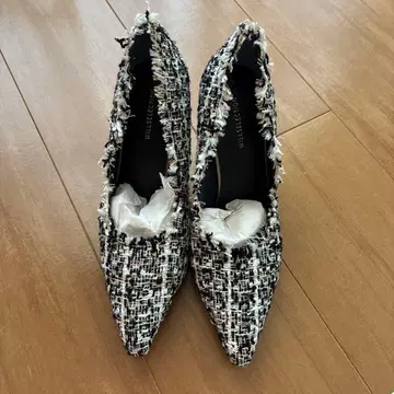 WILLSELECTION 트위드 하이힐 8cm