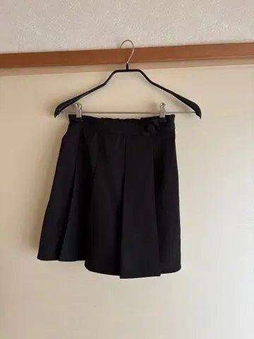 Fint 미니 스커트 블랙