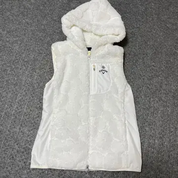 캘러웨이 골프 에코 퍼 베스트 여성용 L 사이즈 새상품급