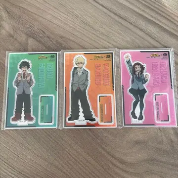 쿠라스시 아크릴 스탠드 미도리야, 바쿠고, 우라라카 세트 새상품