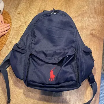 폴로 랄프 로렌 네이비 백팩