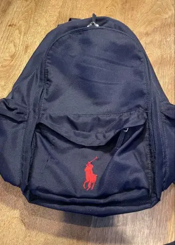 폴로 랄프 로렌 네이비 백팩