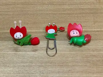 [ 오사카 꽃박람회 ] 꽃 캐릭터 피규어 3개 세트 레어입니다!