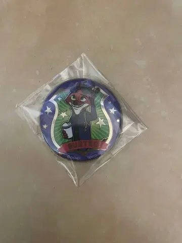 디즈니 주토피아 금 배지 캔뱃지 닉