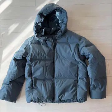 UNIQLO M 후드 부착 다운 자켓