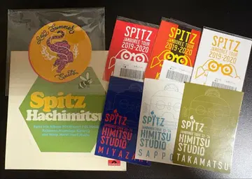 스피츠 비밀 스튜디오 투어 밋케 지역 한정 스티커 세트 Spitz