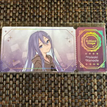요이사키 카나데 Brilliant Stage 4주년 기념 카드