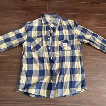 BILLVAN 체크 무늬 긴팔 셔츠 M