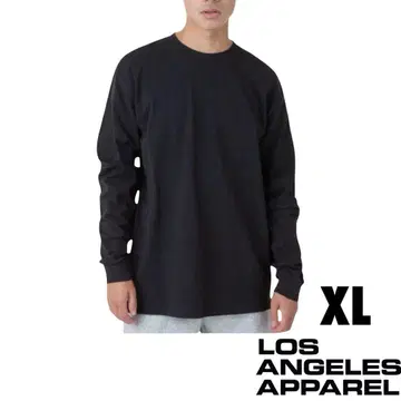 LOS ANGELES APPAREL 롱 슬리브 T셔츠 XL