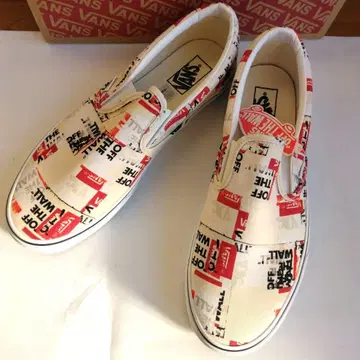 [ 미착용 새상품 택 포함 박스 있음 ] VANS 클래식 슬립온 29cm