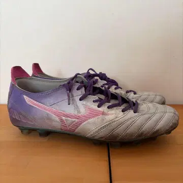 Mizuno 축구화 보라색/핑크