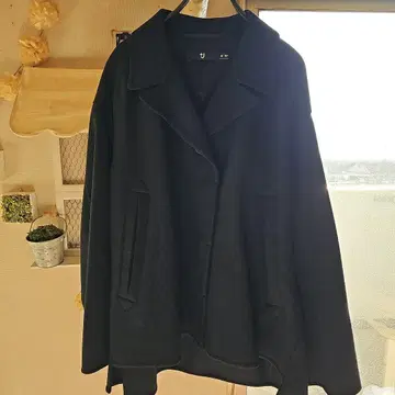 [새상품급] UNIQLO +J 블랙 피코트 M사이즈