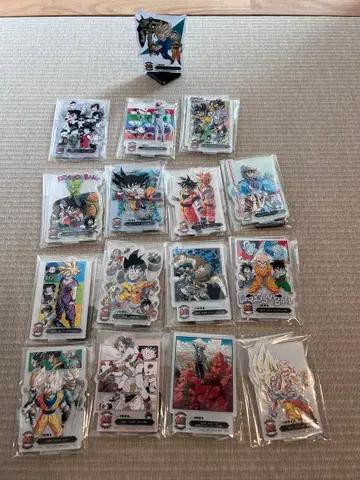 드래곤볼 제일복권 40주년 제1탄 아크릴 스탠드 16종 묶음 판매