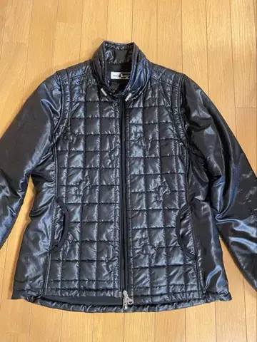 Black&White 2way 자켓 점퍼 블랙 골프웨어