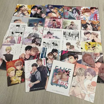 특전만 소책자 페이퍼 29장 세트 애니메이트 리플렛