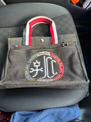 CASTELBAJAC 다크 그레이 토트백 새상품급