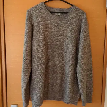 TK 그레이 니트 스웨터 L 사이즈