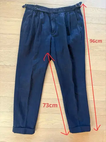 GTA HERRICK 에릭 네이비 투 플리츠 팬츠