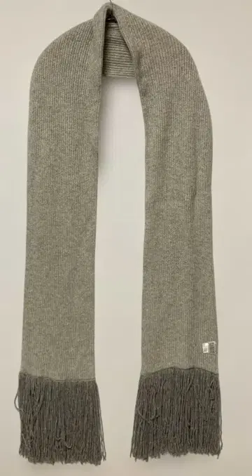 ELGIN 엘진 머플러 두툼한 그레이 캐시미어 100%