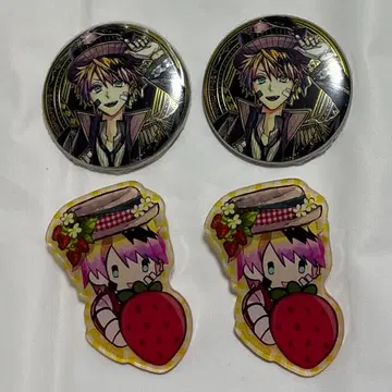 악마고양이 악마고양이전 캔뱃지 아크릴 클립 로노