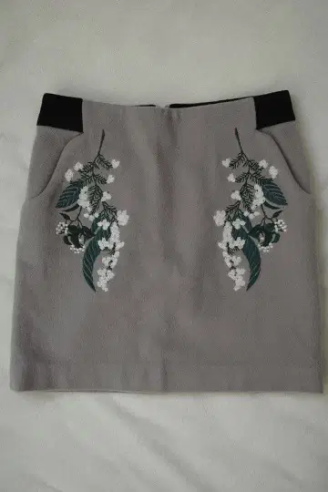 mame 은방울꽃 울 스커트