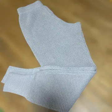 BROWN THEATRE PRODUCTS 그레이 와플 스패츠 버튼 포함