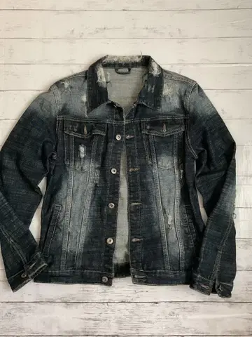 데님 자켓 슬림 XL Y2K 지점퍼